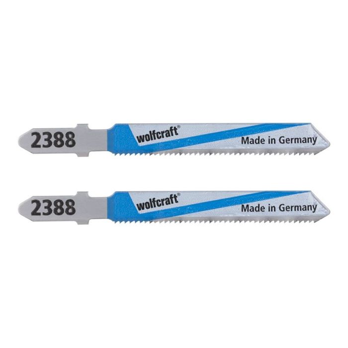 Serras para tico-tico bimetal 075 mm, haste t, 2 peças