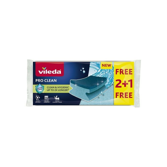 Esponja su pro clean 2+1