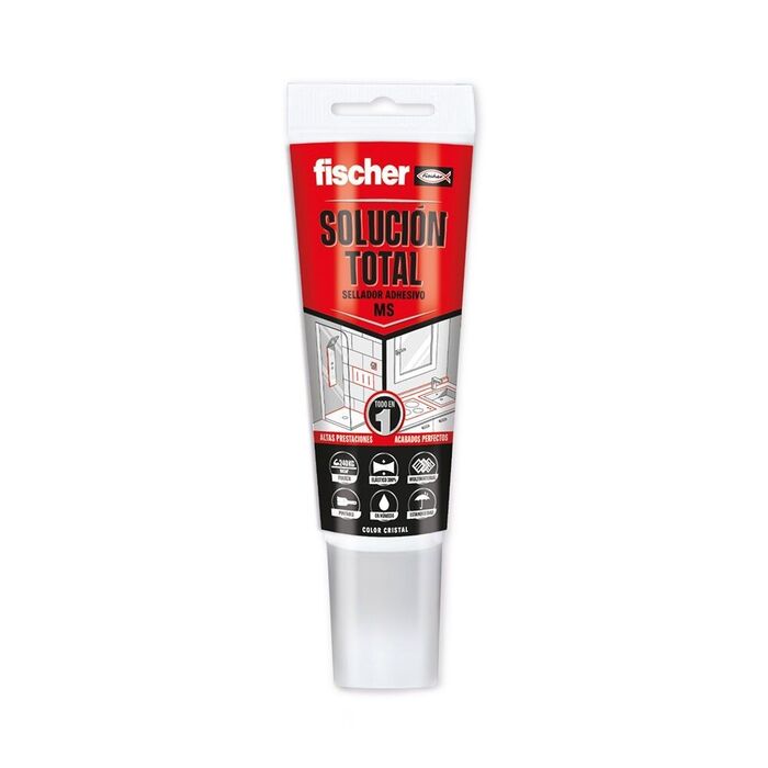 Ms solução total transparente 80ml 519029 fischer