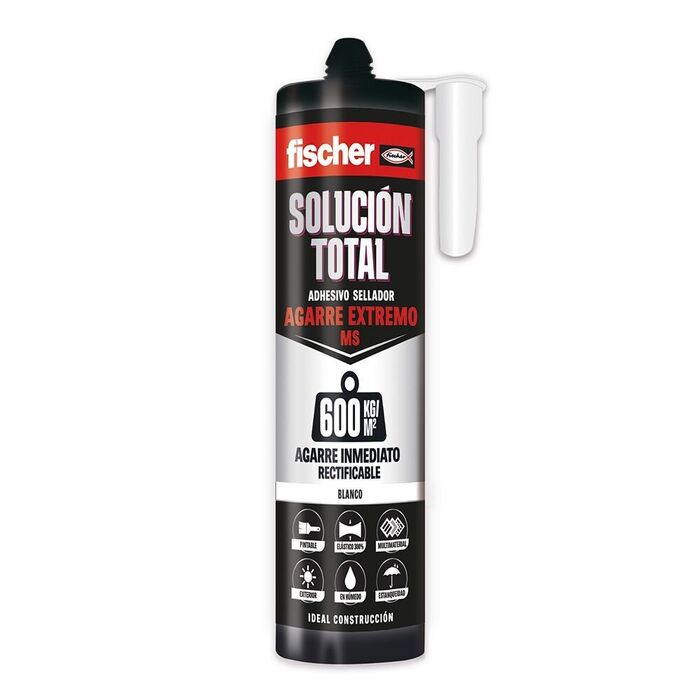 Solução total aderência extrema, branco, 290ml 572475 fischer