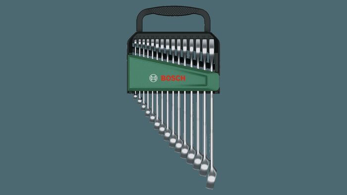 BOSCH - Jogo de Chaves Combinadas 15un 1600A02Z9E
