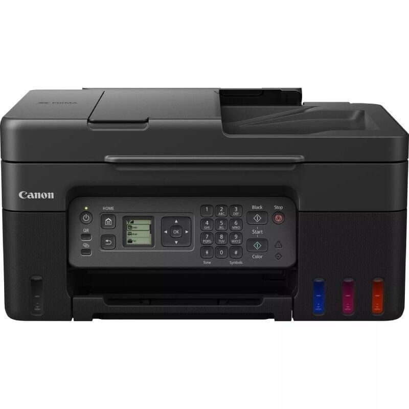 Pixma G4570 - Impressora Jato de Tinta Multifunções a Cores, Sem Fios, Megatank, Com Tinteiros Recarregáveis, Preto - Válido p Unid Faturadas Até 30 de Junho ou Fim de Stock