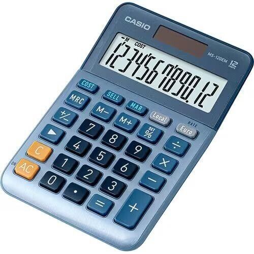Calculadora Casio Secretaria-ms120em