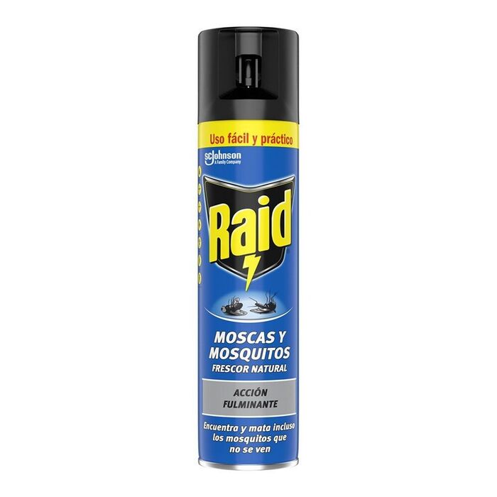 Inseticida especial para moscas e mosquitos, frescor natural, 400 ml