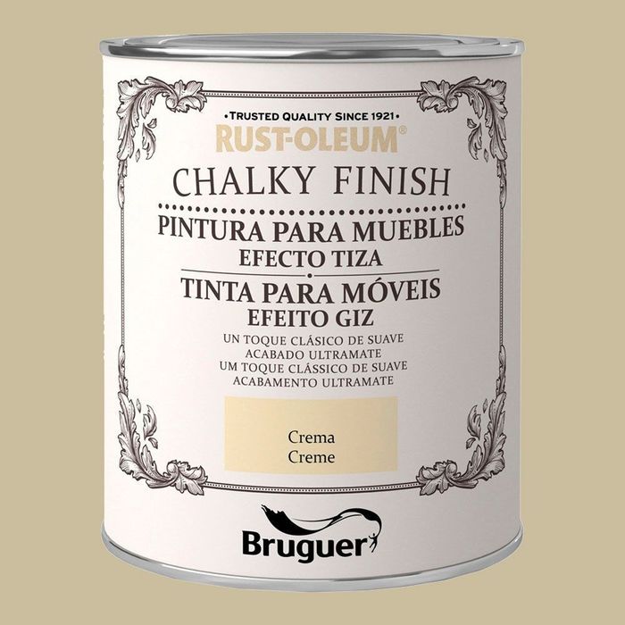 Rust-oleum chalky finish móveis creme 750 ml