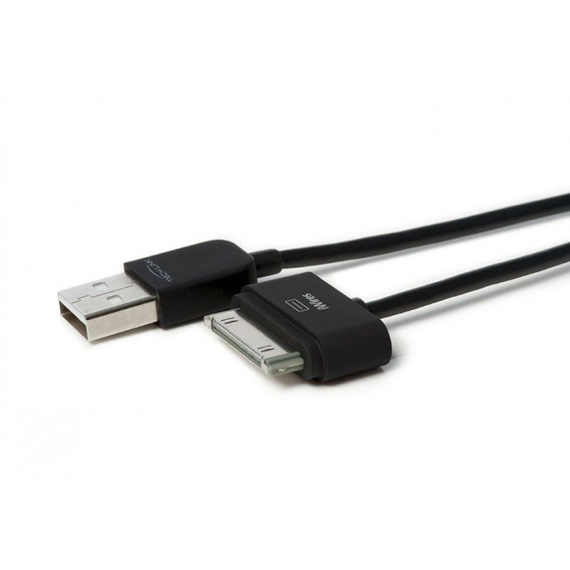 TECHLINK 526740 - Apple 30 Pinos <> USB A 0.2 mt