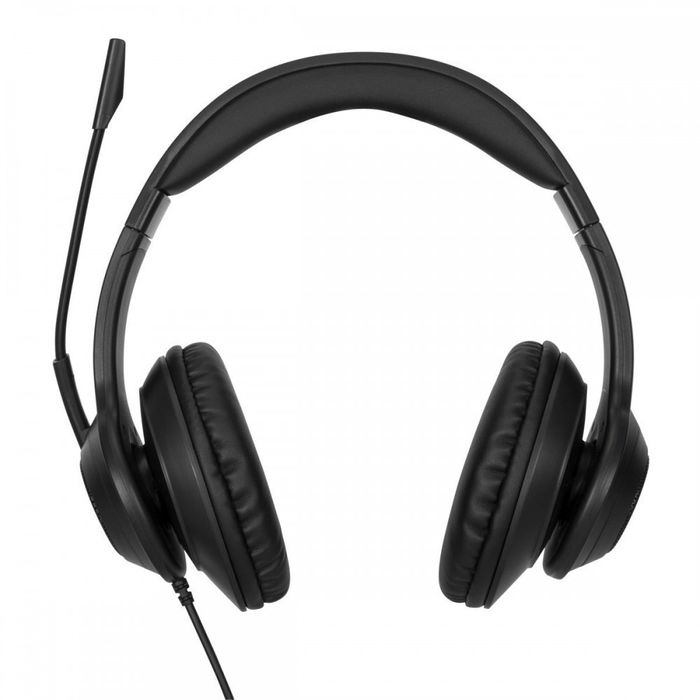 Auscultadores Targus AEH102GL c/fios Fita de cabeça Chamadas/Música USB Type-A Preto