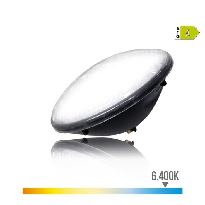 Lâmpada de piscina led par56 15w 1300lm 6500k branco frio ip68 ø17,6x6cm edm