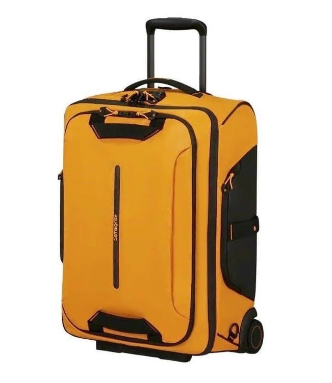 SAMSONITE - Saco/Mochila de Viagem 55cm 2 Rodas Amarelo Ecodiver 140882-1924