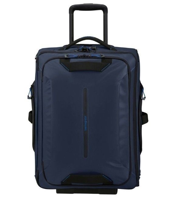 SAMSONITE - Saco/Mochila de Viagem 55cm 2 Rodas Azul Noite Ecodiver 140882-2165