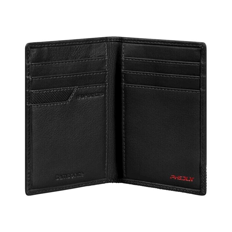 SAMSONITE - Carteira de Homem em Pele 6 Cartões Preta PRO-DLX 6 SLG 147796-1041