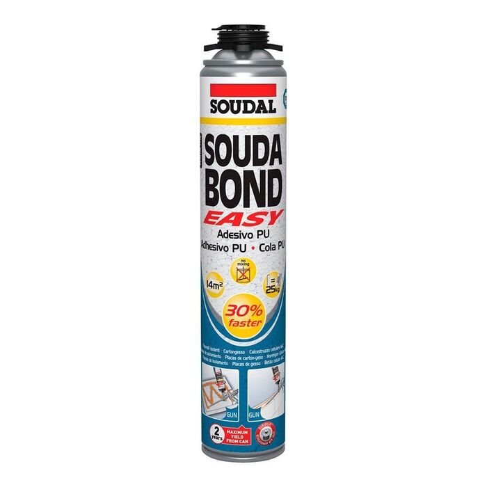 Espuma adesiva soudabond easy 750 ml