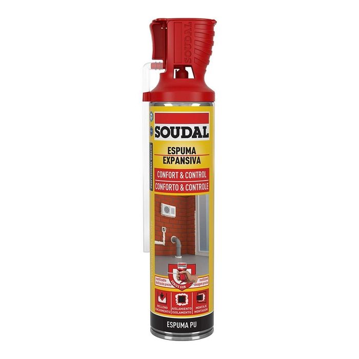 Espuma confort and control genius 600 ml