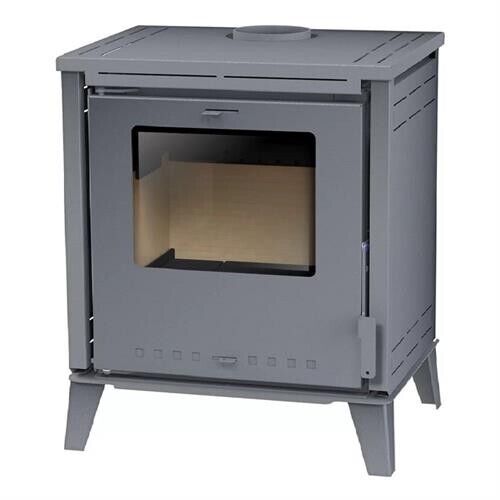 Salamandra Alpis Lenha-5,7kw -rubied