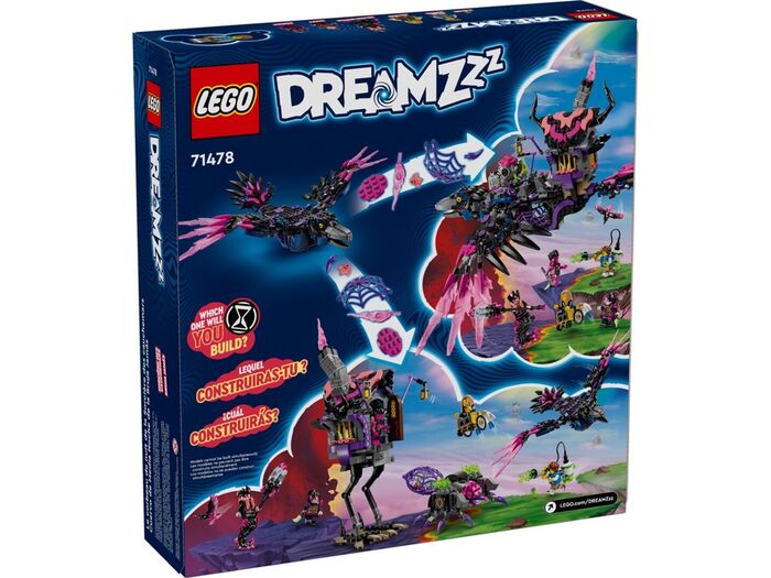 LEGO 71478 Corvo da Meia-Noite da Bruxa do Nunca