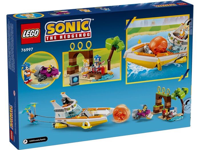 LEGO 76997 Barco de Aventuras do Tails