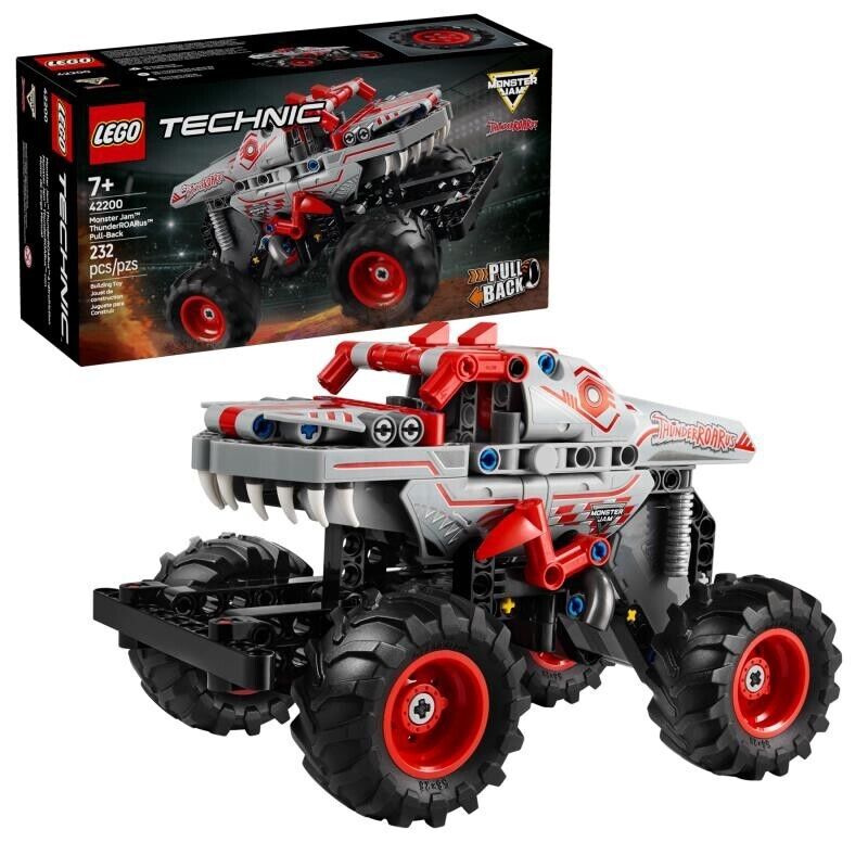 LEGO Pull-Back Monster Jam ThunderROARus 42200