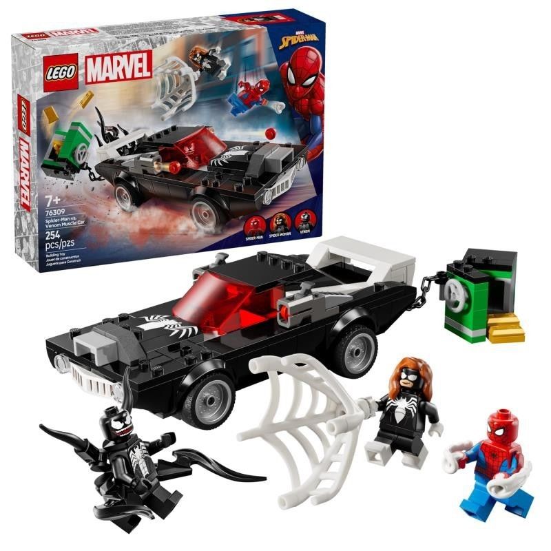 LEGO Spider-Man contra Muscle Car do Venom 76309