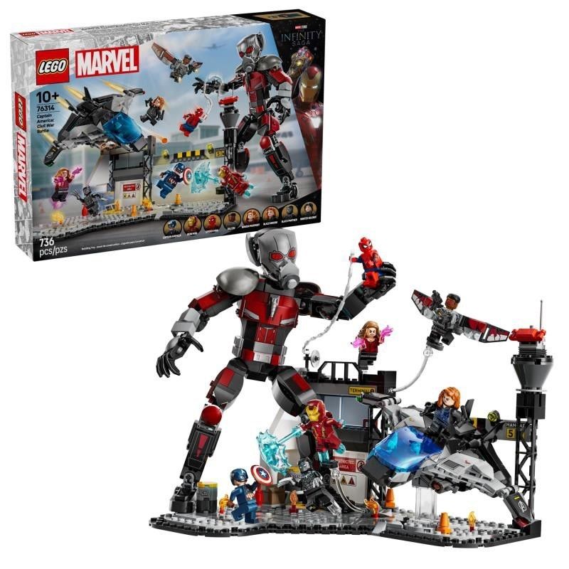 LEGO Capitão América: Guerra Civil - Batalha 76314