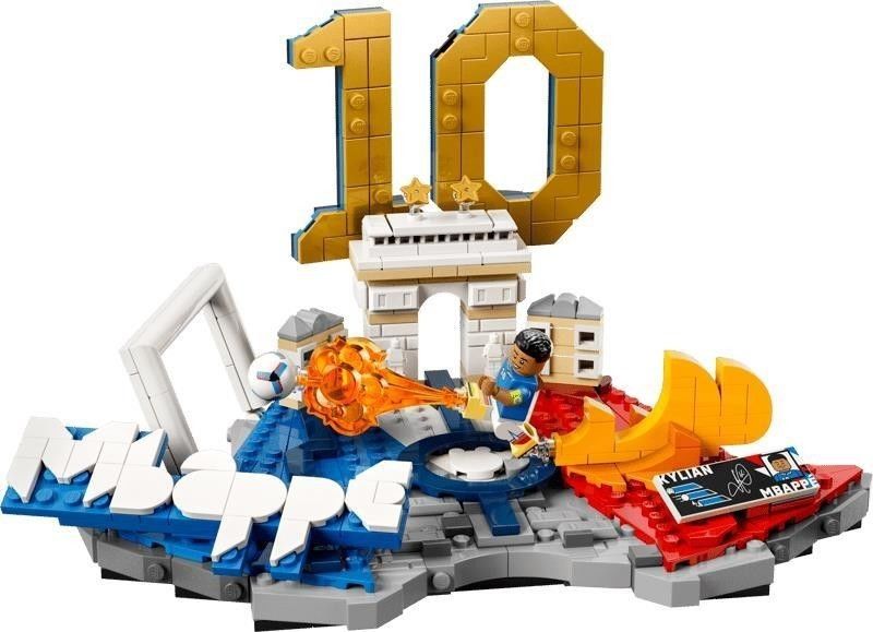 LEGO - Kylian Mbappé - Destaques do Futebol 43013