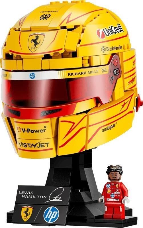 LEGO - Capacete Scuderia Ferrari HP de Lewis Hamilton 43022