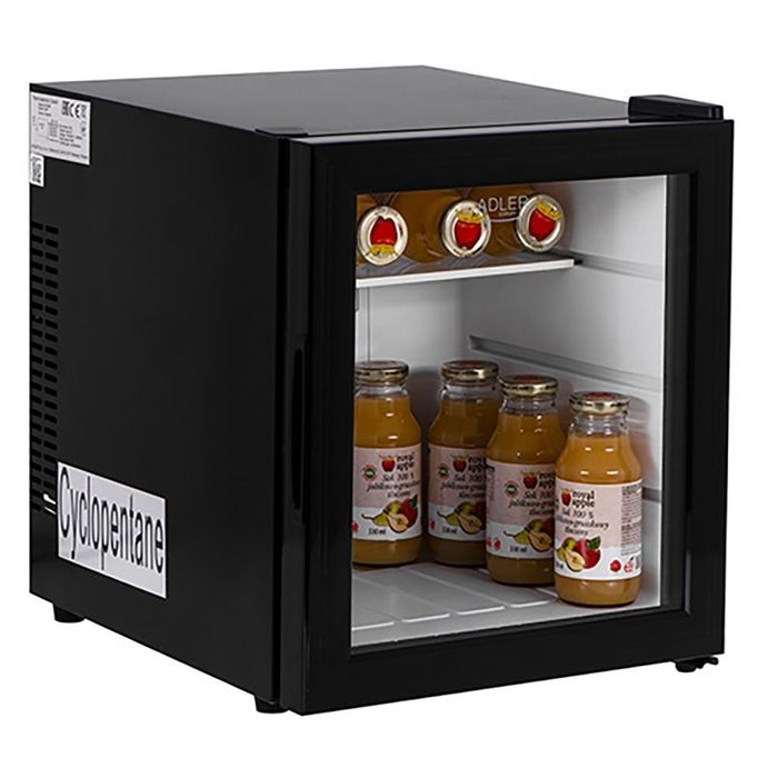 Mini frigorífico termoelétrico ad8088 preto, 29 l, 38 x 47,1 x 45 cm