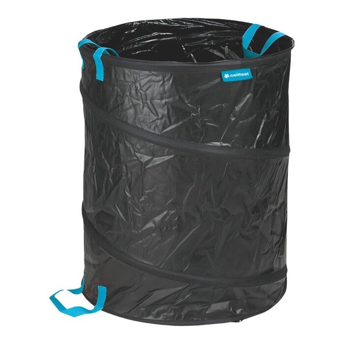 Balde dobrável de jardim pop up, 56 l