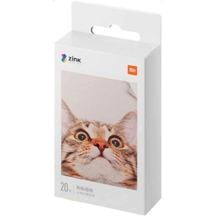 Papel p/ Mi Portable Photo Printer Paper (2x3P 20 folhas)