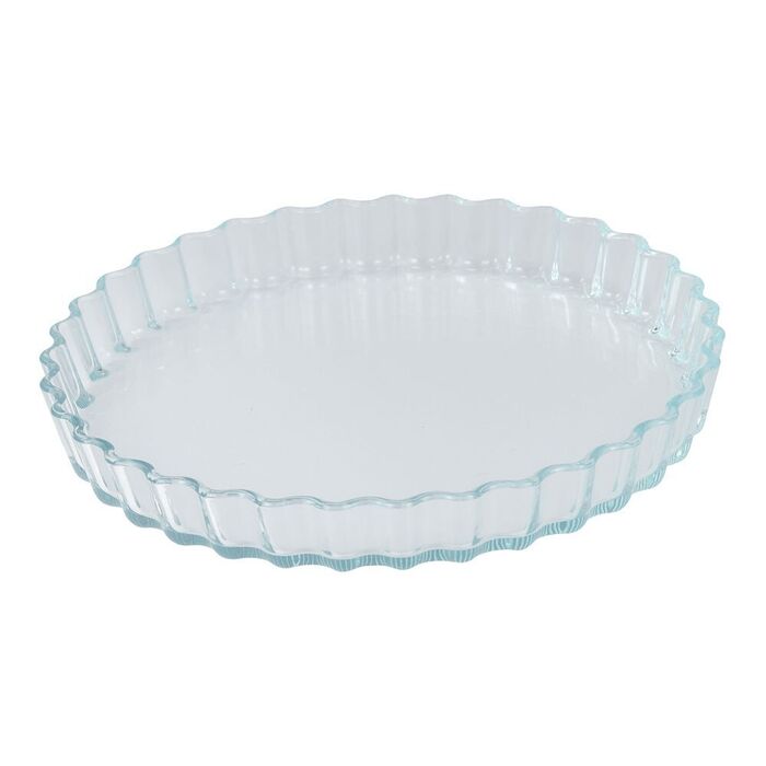 Assadeira de vidro de borossilicato, para forno, experto, 1,3 l, ø27,5 x 3,7 cm