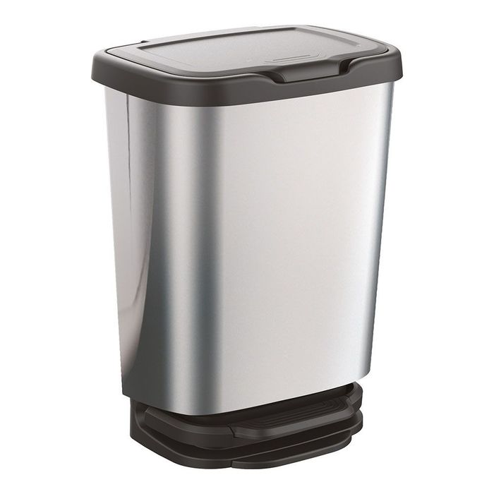 Balde com pedal jive com fecho suave 33,2 x 25,2 x 45,8 cm 20 l