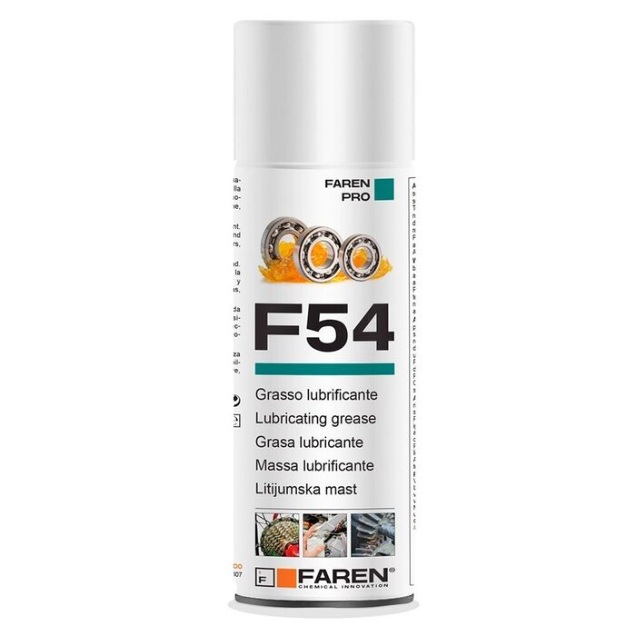Graxa lubrificante de lítio f54 em spray, 400 ml