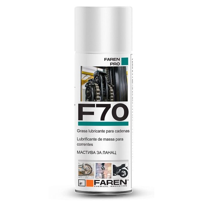 Graxa lubrificante em spray f70 para correntes, 400 ml
