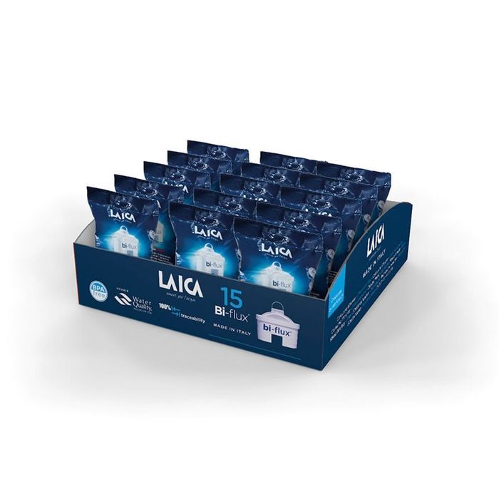 Exibição de 15 filtros bi-flux individuais