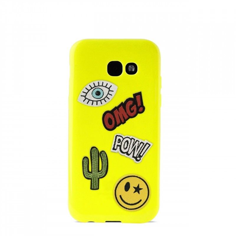 PURO - Capa Galaxy A3 2017 Verde SGGA317PM1GRN