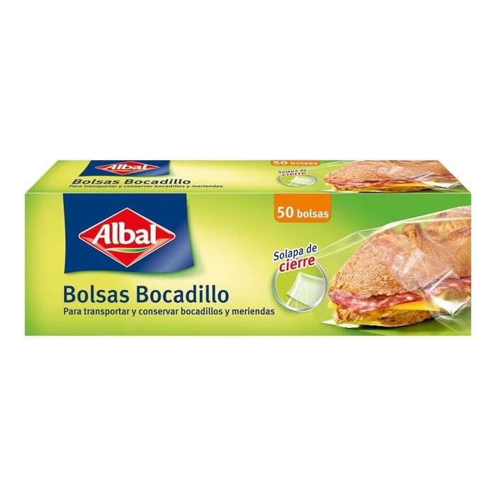 Sacos para sandes 50 uds