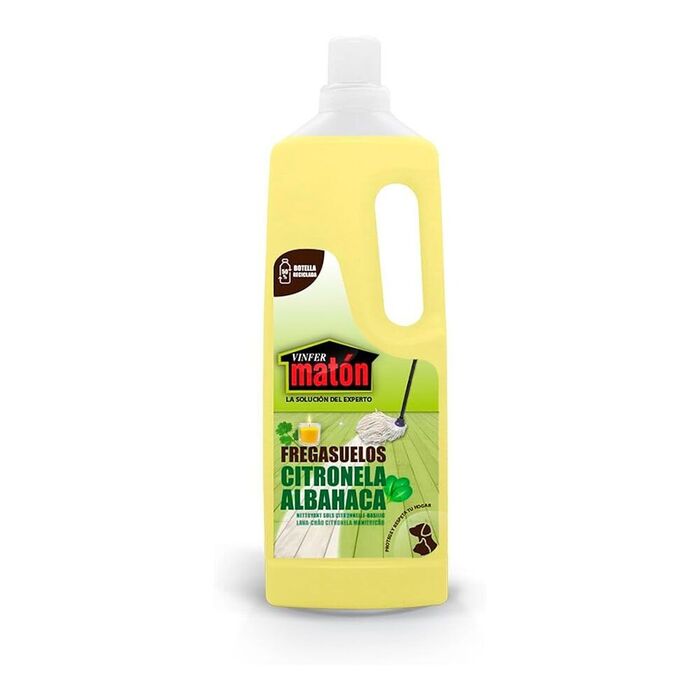 Lava tudo inseticida aroma citronela e manjericão 1 l