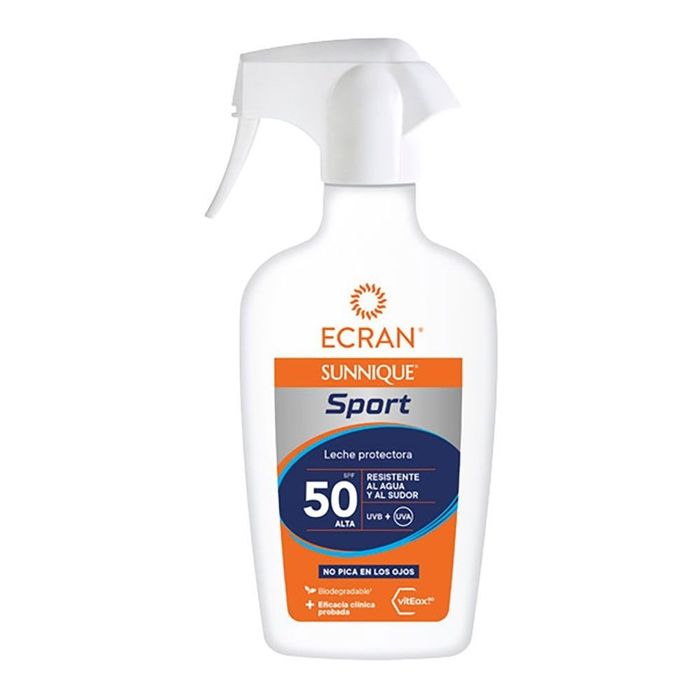 Pistola desportiva spf50 proteção solar leite 270 ml