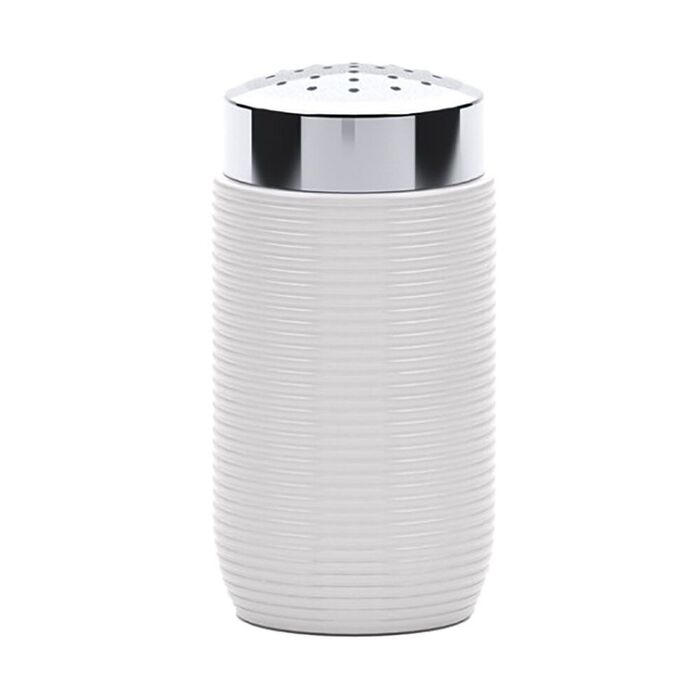 Saleiro de porcelana cromado 250 ml