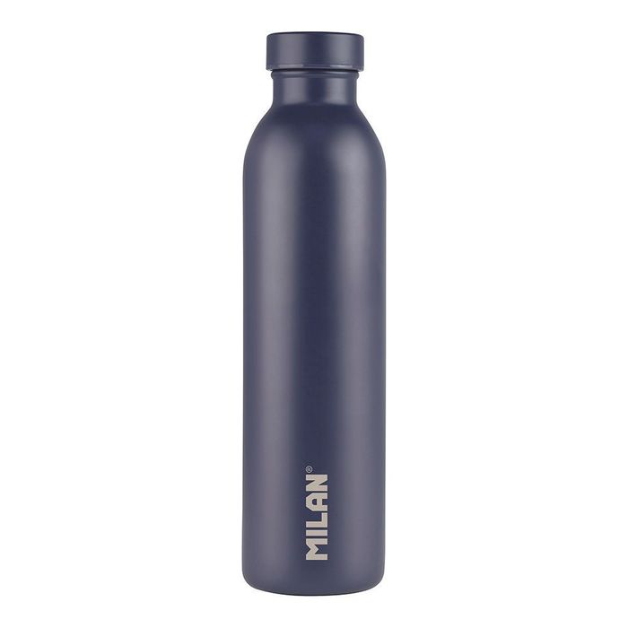 Garrafa isotérmica de inox 304 edição sunset azul marinho 591 ml