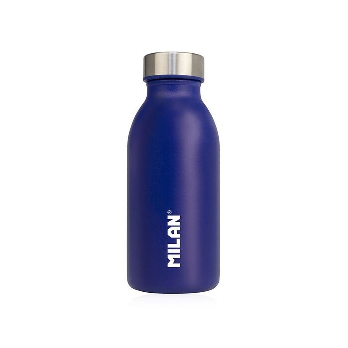 Garrafa isotérmica de inox serie acid azul 354 ml