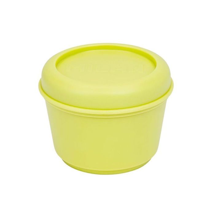 Recipiente para alimentos redondo 0,25 l amarelo serie sunset