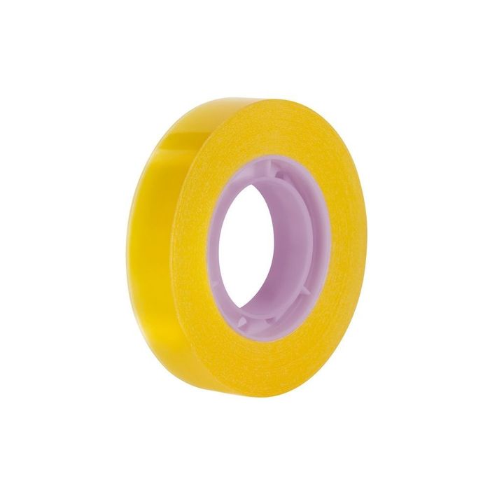 Fita-cola 12mm x 33m (amarelo transparente) milan
