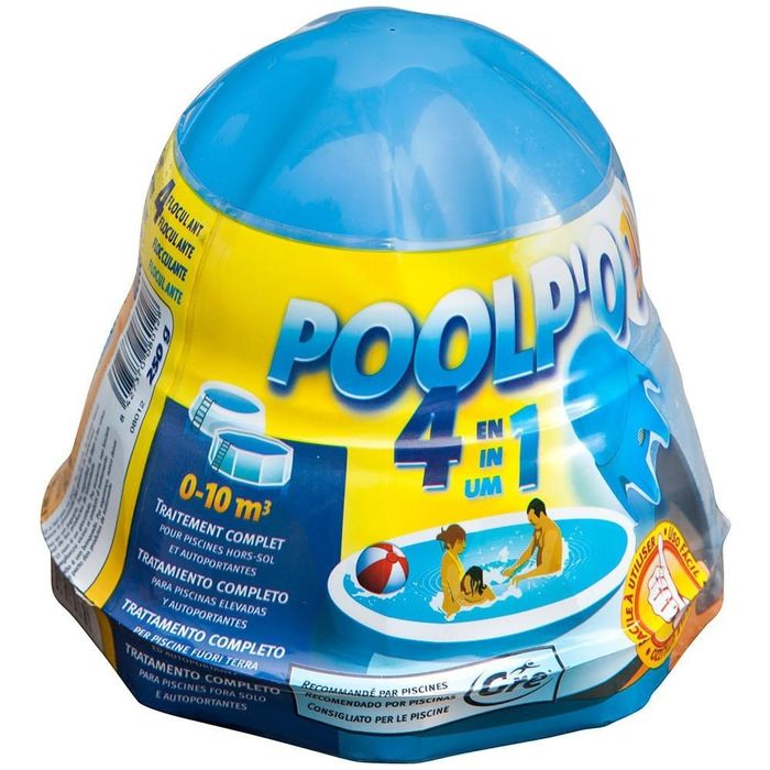 Tratamento para piscinas removíveis poolp'o 0 - 10 m³ de 250 g