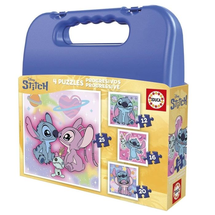 EDUCA - Mala 12-16-20-25 Stitch 20472