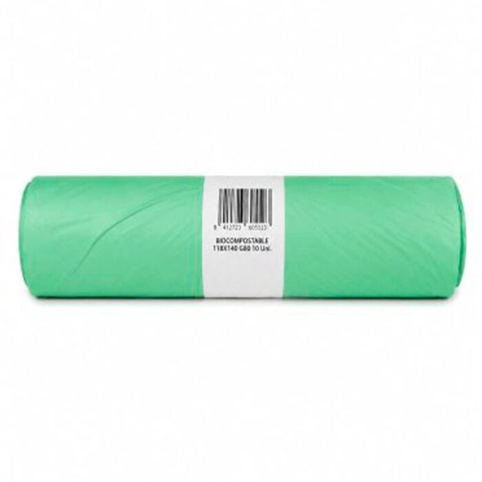 Sacos de lixo biodegradáveis 150-200 l, 118 x 140 cm, 10 un