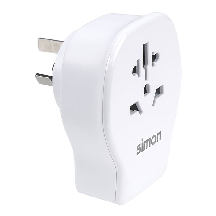 Adaptador de viagem universal para china usb a + 2 usb c 20 w