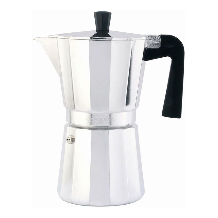 Cafeteira expresso new vitro de alumínio não adequada para indução, 9 chávenas