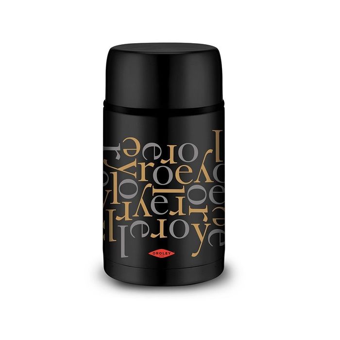 Termo para sólidos letras preto 1000 ml