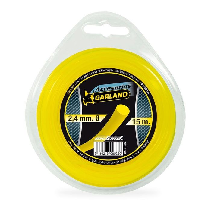 Fio para roçadora, redonda, ø2,4 mm, dispensador 15 m