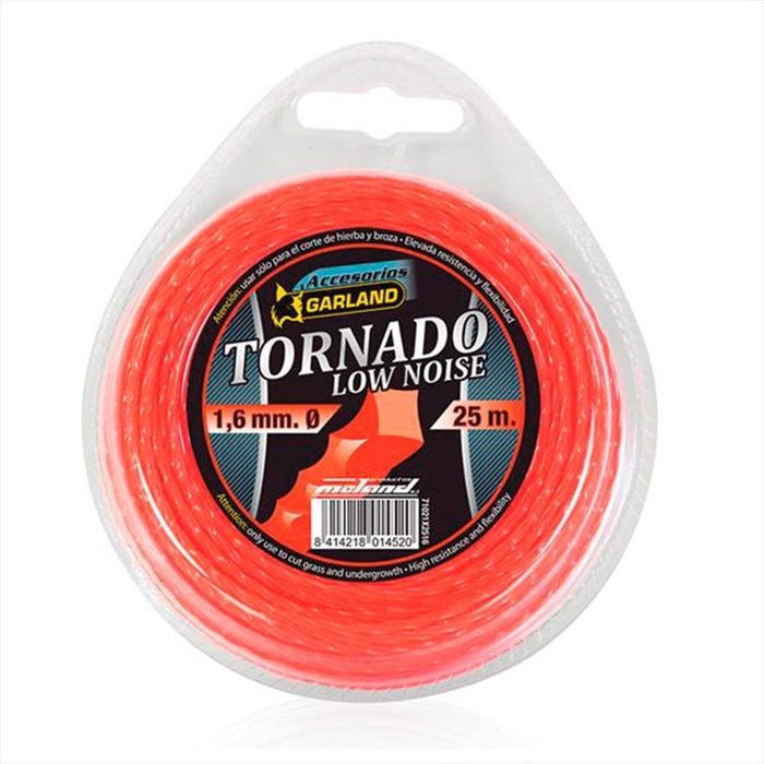 Fio para roçadora, quadrado, ø1,6 mm, dispensador 25 m